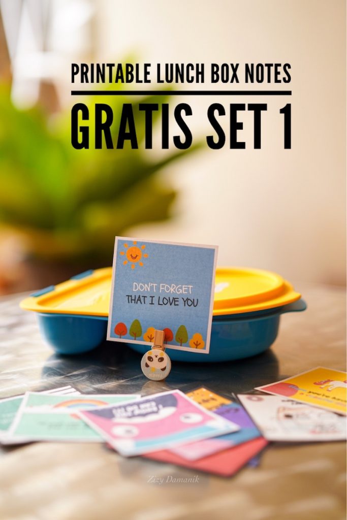Lunch Box Text Printable Lunch Box Notes Gratis Set 1