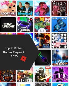 top 10 richest roblox players today