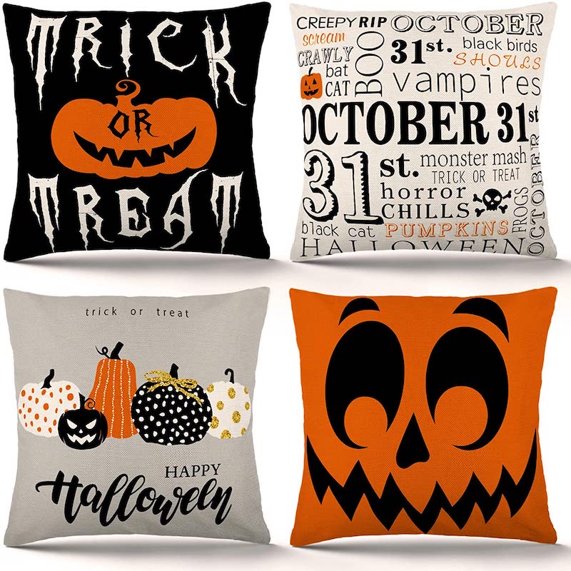 halloween pillow cover