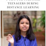 tips distance learning for teenagers