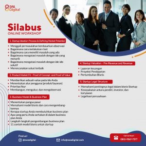 silabus startup online course
