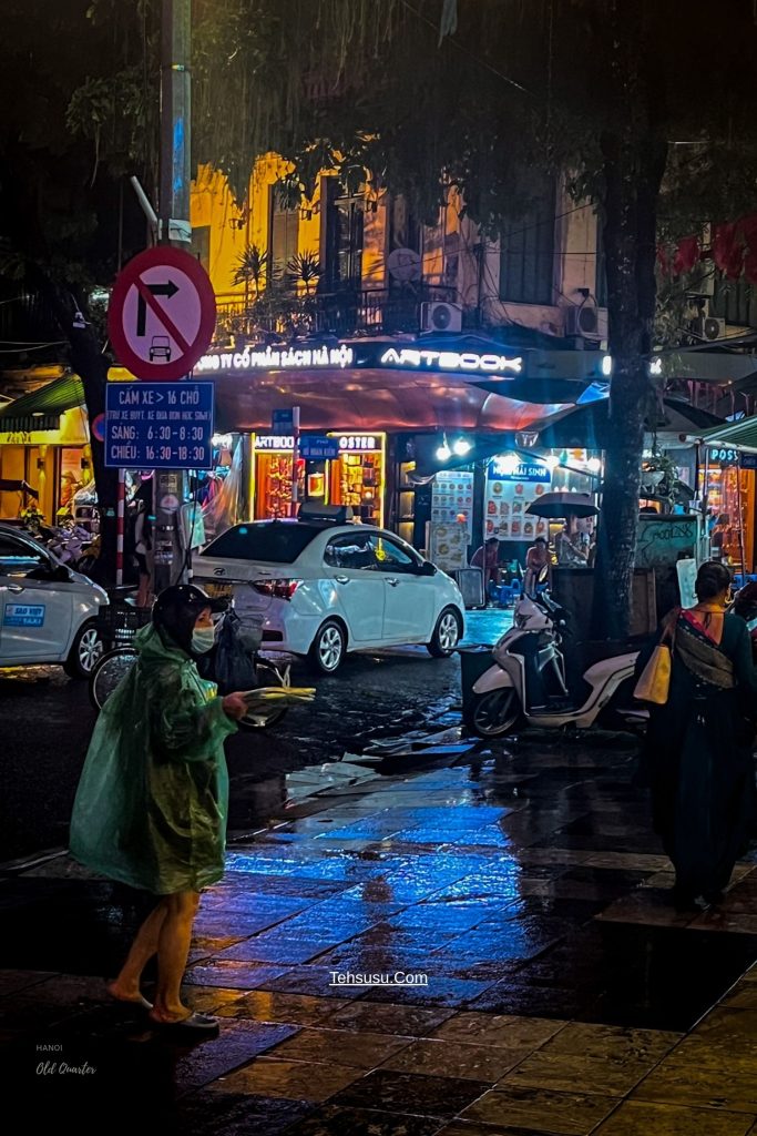 malam di Old Quarter Hanoi