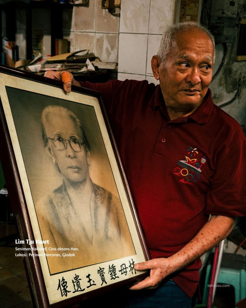Lim Tju Kwet dalam frame foto human interest