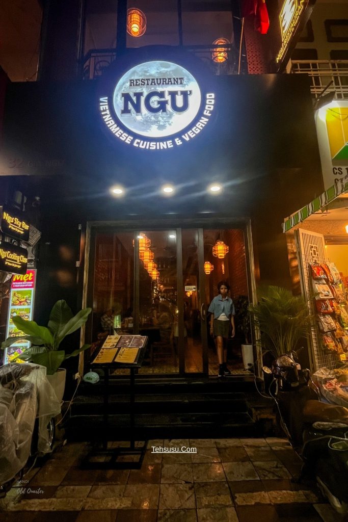 NGU Restaurant, Old Quarter Hanoi
