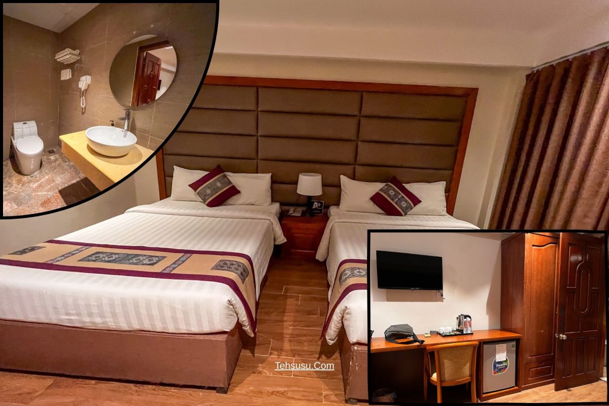 review kamar hotel bora sapa