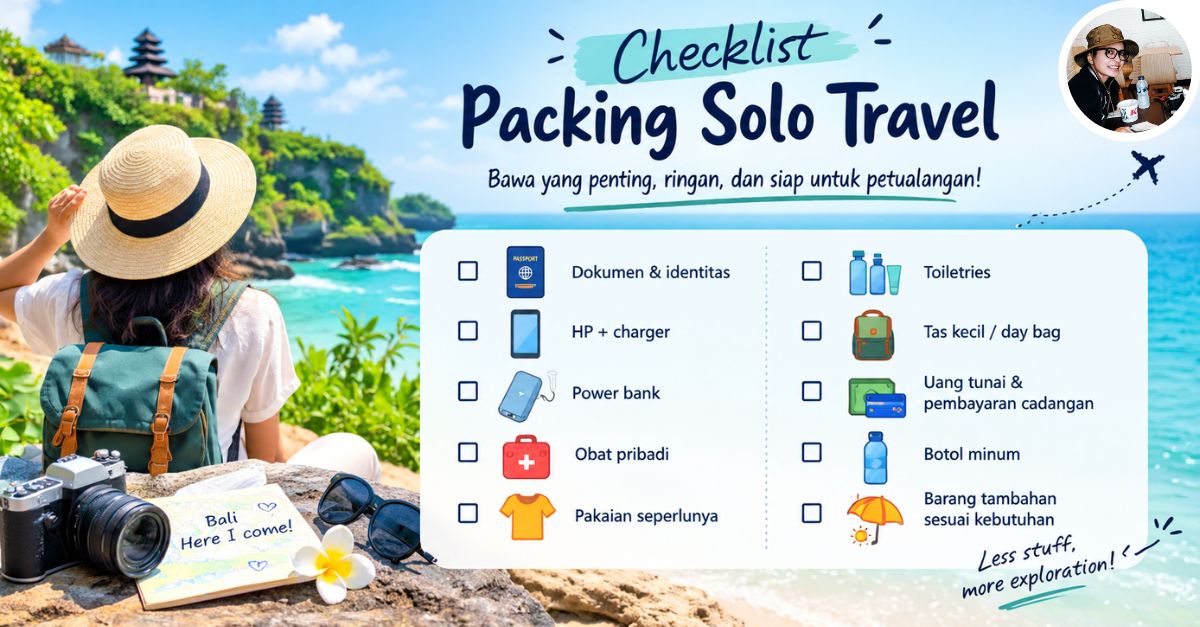 Checklist Packing Solo Travel