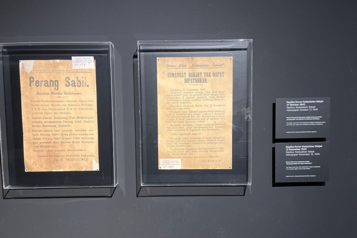 Replika Koran Kedaulatan Rakjat